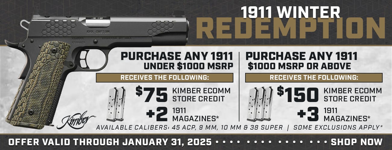 Kimber 1911 Winter Redemption